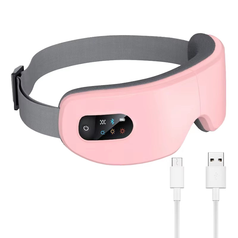 4D Smart Airbag Eye Massage Vibration Eye Care Massager Compress Bluetooth Music Eye Relax Fatigue Dark Circles Remove Massager