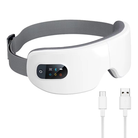 4D Smart Airbag Eye Massage Vibration Eye Care Massager Compress Bluetooth Music Eye Relax Fatigue Dark Circles Remove Massager