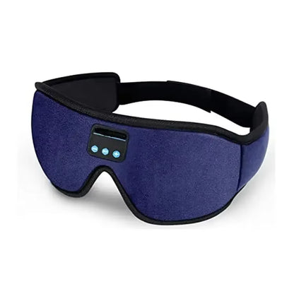 3D Eye Mask Music Play Sleeping Headphones with Built-In HD Speaker Mask for Sleep Headphones Bluetooth