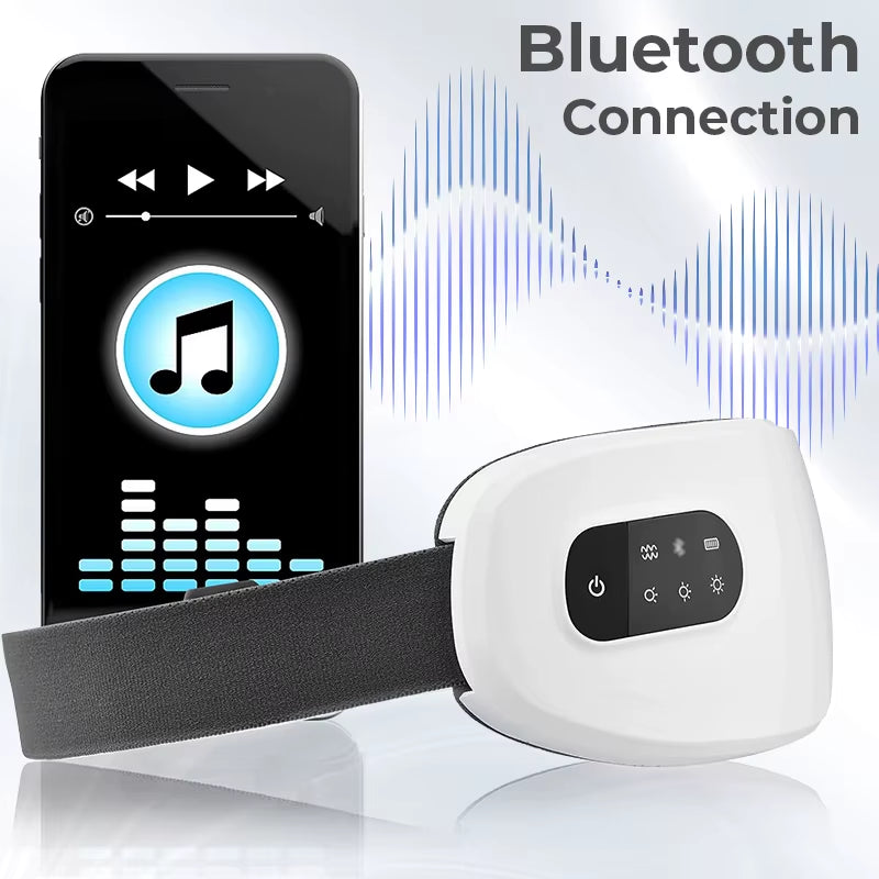 4D Smart Airbag Eye Massage Vibration Eye Care Massager Compress Bluetooth Music Eye Relax Fatigue Dark Circles Remove Massager